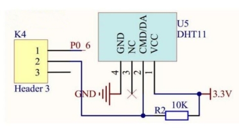 DHT11原理图