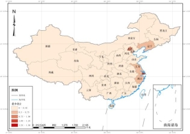 2002年中国老少比的空间分布