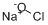 CAS:7681-52-9_次氯酸钠的分子结构